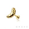 CROISSANT TOP THREADLESS (PUSH IN) 316L SURGICAL STEEL LABRET SET